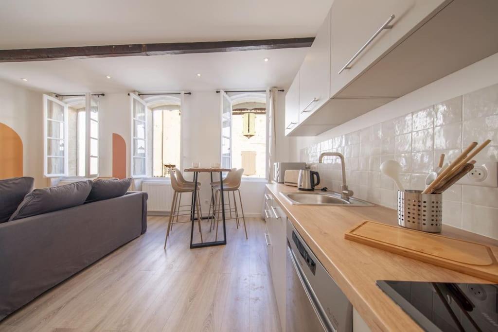 Apartament Les Arches - Belle Decoration - Wifi - Ac Clim Villeneuve-lès-Avignon Zewnętrze zdjęcie