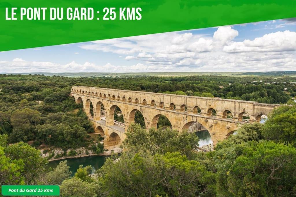 Apartament Les Arches - Belle Decoration - Wifi - Ac Clim Villeneuve-lès-Avignon Zewnętrze zdjęcie