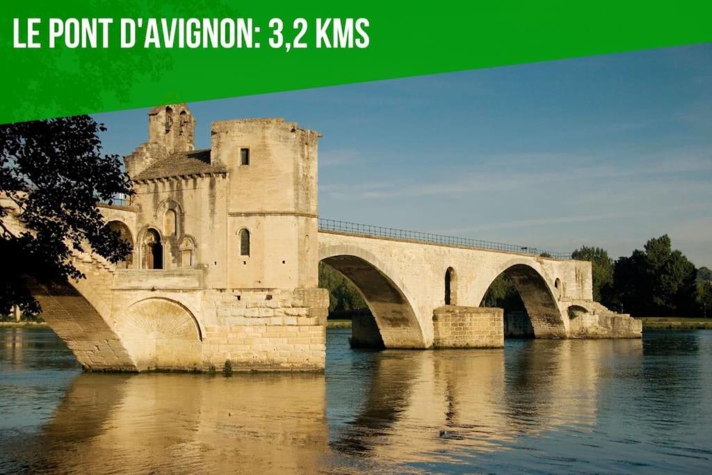 Apartament Les Arches - Belle Decoration - Wifi - Ac Clim Villeneuve-lès-Avignon Zewnętrze zdjęcie